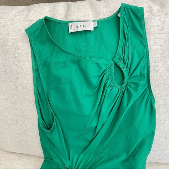 A.L.C. Jina Linen-Blend Dress - Picture 4 of 9